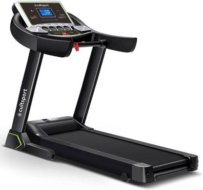 Cult smartrun c1 3HP Peak with Max Weight: 110kg For Home Gym Workout Motorized Treadmill (Max Weight:110 kg)