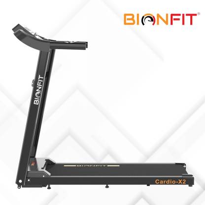 BIONFIT CARDIO-X2 Treadmill for Home | Max Weight:100kg, 3HP Peak | Foldable Walking Pad Treadmill (Max Weight:100 kg)