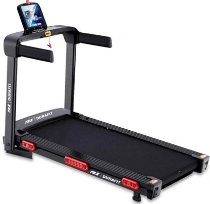 Durafit Hike 5 HP Peak | 150 Kg user Weight | Auto Incline 25 Level | 18Km Speed Treadmill (Max Weight:150 kg)