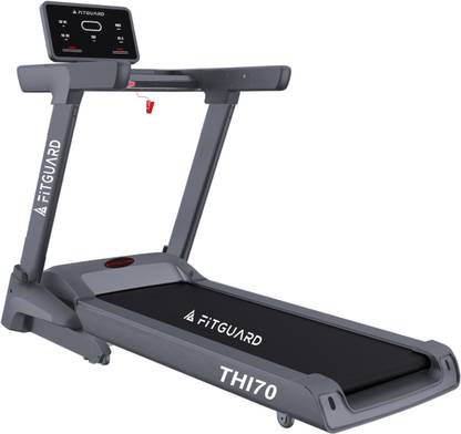 FITGUARD By STAYFIT Smart Treadmill 6HP Peak Motor 20 KM/H Auto Incline App Connectivity Treadmill (Max Weight:140 kg)
