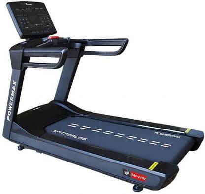 Powermax Fitness TAC-2100 6.0HP Brushless AC Motorized Commercial Auto-Incline Treadmill (Max Weight:220 kg)