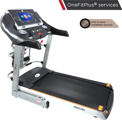 RPM Fitness by Cult RPM767MIV 5 HP Peak Power with Free installation,TV Touch Screen, Auto-Inclination Treadmill (Max Weight:120 kg)