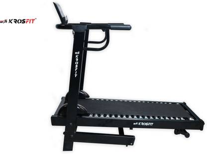 KROSSFIT Treadmill | Semi commercial manual treadmill | roller jogger | Running machine Treadmill (Max Weight:200 kg)