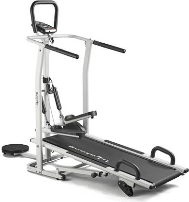 Lifelong LLTM144 Fit Pro 4 in 1 Multifunction Manual for Home use Treadmill (Max Weight:120 kg)