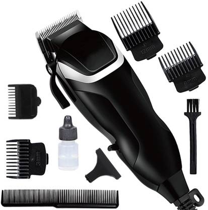 KMIEE New Professional Corded Hair Clipper Best Electric Shaver Adjustable Trimmer 0 min  Runtime 4 Length Settings
