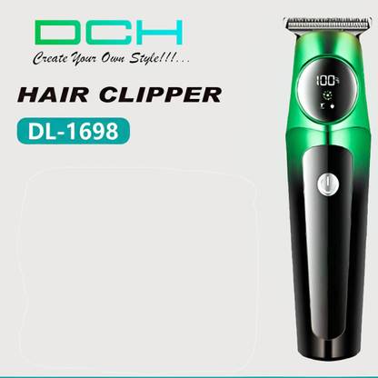 DCH DL-1698 m Multicolor Rechargeable Hair Clipper With Digital Display Trimmer 120 min  Runtime 4 Length Settings