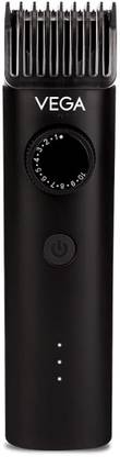 VEGA X3 Beard Trimmer For Men With Quick Charge, 90 Mins Run-time, Waterproof, For Cord & Cordless Use And 40 Length Settings, (VHTH-24) Trimmer 90 min  Runtime 10 Length Settings