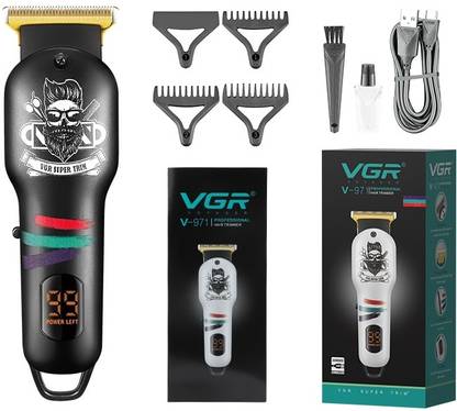 VGR V-97 Trimmer 120 min  Runtime 3 Length Settings