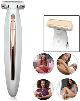 JPRO B Upgraded Rechargeable Women’s Shaving Trimmer Machine Grooming Kit 45 min  Runtime 0 Length Settings