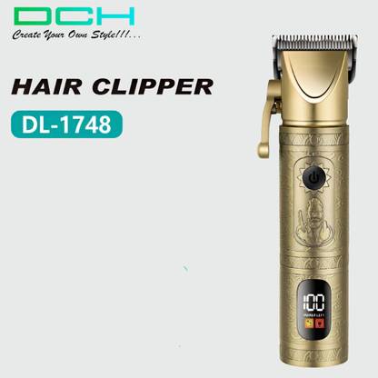 DCH Daling DL-1748a Rechargeable Hair Clipper With Digital Display Trimmer 180 min  Runtime 4 Length Settings