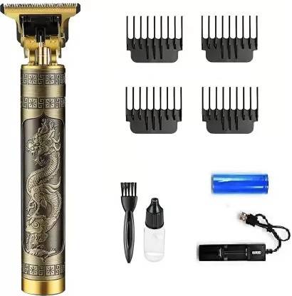 U Z A N Trimmer For Men | Hair Trimmer For Men | Golden Trimmer Fully Waterproof Trimmer 120 min  Runtime 4 Length Settings