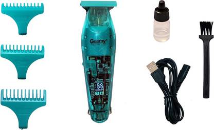 Geemy GM-6687 Trimmer 100 min  Runtime 4 Length Settings