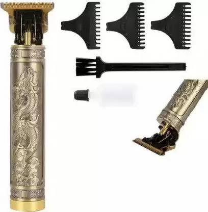 ALAMPAR Professional Golden t99 Trimmer Haircut Grooming Kit Metal Body Rechargeable 57 Fully Waterproof Grooming Kit 12000 min  Runtime 8 Length Settings