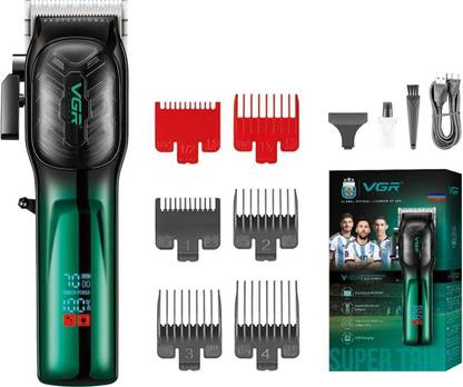 VGR V-654 Professional Trimmer 200 min  Runtime 10 Length Settings