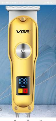 singh Professeonal hair trimmer(gereen) Fully Waterproof Trimmer 120 min  Runtime 4 Length Settings