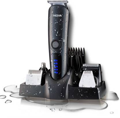 NOVA NG 1154 Waterproof Fully Waterproof Trimmer 170 min  Runtime 20 Length Settings
