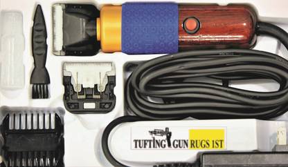 Tufting gun rugs first MDB 22 Trimmer 0 min  Runtime 3 Length Settings
