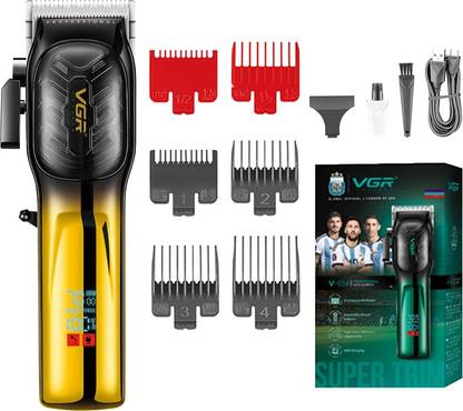VGR V-654 Professional Trimmer 200 min  Runtime 10 Length Settings