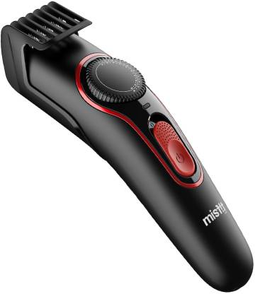 Misfit Groom 300 Trimmer 120 min Runtime 20 Length Settings  (Red)