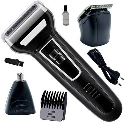 XPLOSSIVE New 3in1 Waterproof Rechargeable Professional Nose & Fully Waterproof Grooming Kit 120 min  Runtime 3 Length Settings