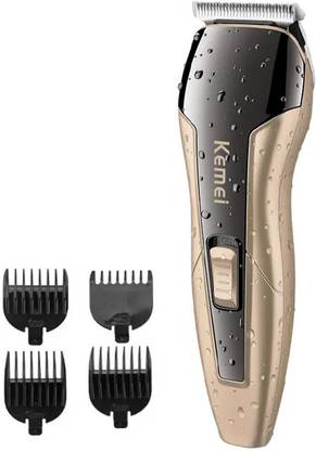 Kemei KM-5015 Rechargeable Hair trimme Trimmer 60 min  Runtime 4 Length Settings