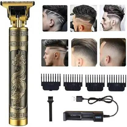 ethoss ecom Vintage T9 professional clipper Trimmer for men Trimmer 1 min  Runtime 4 Length Settings