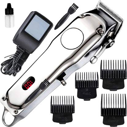 fdghgh New Rechargeable Hair Shaver Cordless Hair Trimmer Trimmer 60 min  Runtime 4 Length Settings
