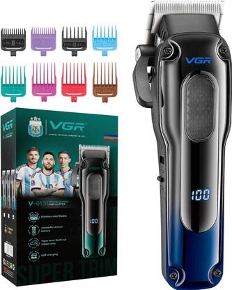 VGR V-013 Professional Trimmer 200 min  Runtime 13 Length Settings