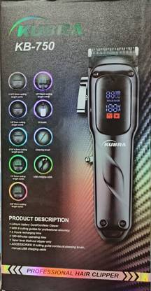 KBURA KB-750 Trimmer 180 min  Runtime 6 Length Settings