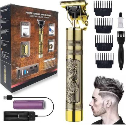 UZAN hair cutting machine | trimmer | trimmer men | hair trimmer for men(MULTIDESIGN) Fully Waterproof Grooming Kit 90 min  Runtime 4 Length Settings