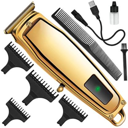 BJUR Professional Rechargeable Hair Trimmer Fast charge LED Bodytrimmer Grooming Kit 60 min  Runtime 4 Length Settings