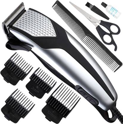 styu New Corded Hair Trimmer Hair Clipper Professional Beard Shaver For Men Trimmer 0 min  Runtime 4 Length Settings