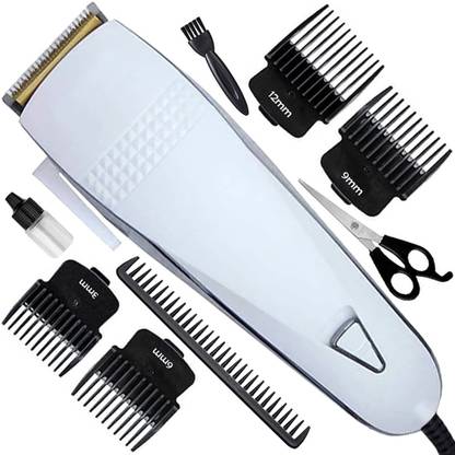 TDTHJ Professional Corded Hair Clipper Beard Trimmer Hair Cutting Machine Fully Waterproof Trimmer 0 min  Runtime 1 Length Settings