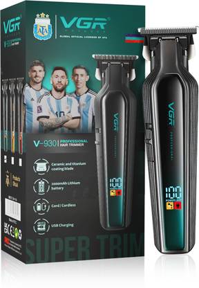 VGR V-930 Professional Trimmer 360 min  Runtime 5 Length Settings