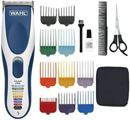 WAHL Colour Pro Cordless Clipper Trimmer 60 min  Runtime 1 Length Settings