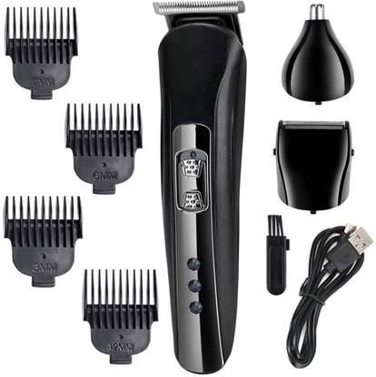 HTHG 3 in 1 Powerful Rechargeable Low During Hair Clipper Trimmer 60 min  Runtime 4 Length Settings
