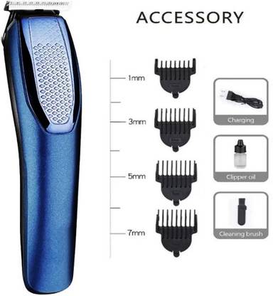 DISHA Body Grooming Eyebrow Trimmer 415 min Runtime 4 Length Settings (Silver) Trimmer 55 min  Runtime 0 Length Settings