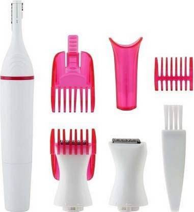 KDTRAEDERS Sweet Sensitive Hair Removal Trimmer For Women Trimmer 40 min  Runtime 6 Length Settings