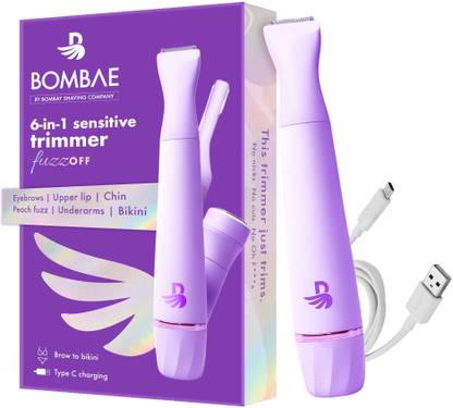 Bombae Women Trimmer Trimmer 90 Min  Runtime 3 Length Settings