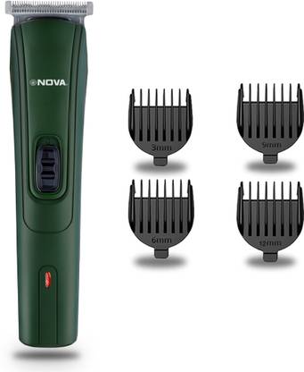 NOVA NHT 1039/03 USB Trimmer 45 min Runtime 5 Length Settings  (Green) at Rs. 449