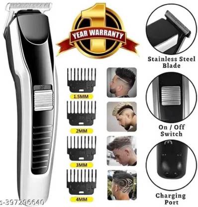 AVENUE Trimmer Cutting Machine | Hair Trimmer For Men | Beard Trimmer Fully Waterproof Fully Waterproof Trimmer 120 min  Runtime 12 Length Settings