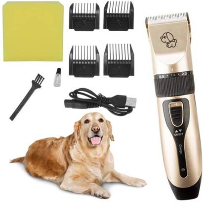 Pilot & device Dog Grooming Kit Clippers, Low Noise, Electric Quiet, Rechargeable, Cordless Trimmer 120 min  Runtime 0 Length Settings