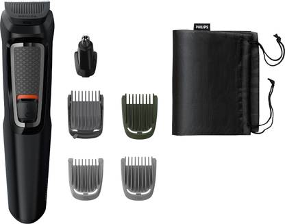 PHILIPS MG3724/30 Grooming Kit 60 min Runtime 7 Length Settings  (Black) at Rs. 1695