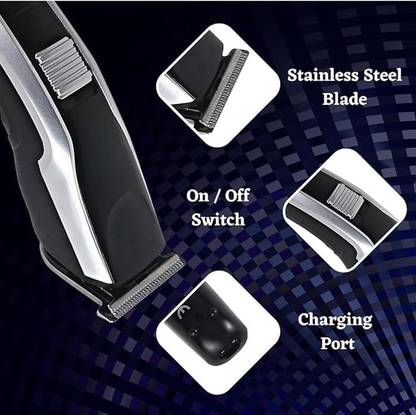 Zeus Volt Shaving Machine Mini for Men Rechargable Face Shaving Trimmer Grooming Kit 60 min  Runtime 4 Length Settings
