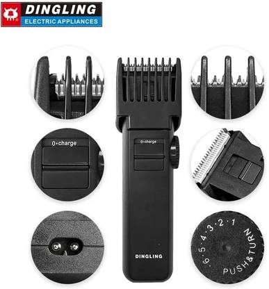 Dingling RF-610 Trimmer 80 min  Runtime 6 Length Settings