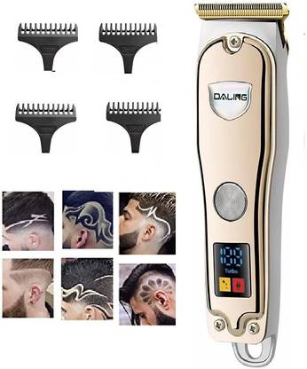 shoptoshop DALING PROFESSIONAL DL-1516 Men & Women Rechargeable Trimmer 120 min  Runtime 4 Length Settings