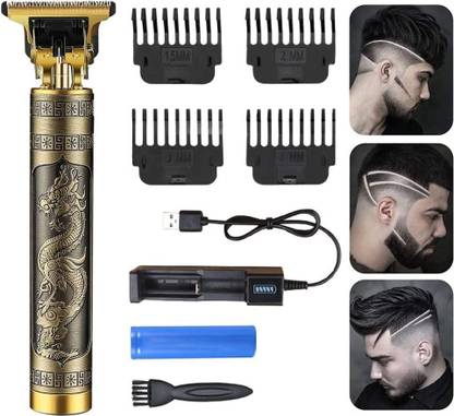 Gridlab Stainless Steel Multifunctional Trimmer Set Durable Lasting Perfect 349 Trimmer 120 min  Runtime 4 Length Settings