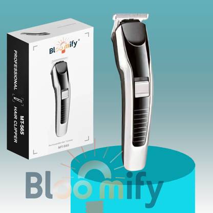 BloomiFy MT-565 Professional Rechargeable Hair Clipper Trimmer for Men & Women Trimmer 60 min  Runtime 4 Length Settings