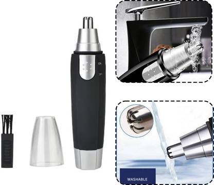 Gridlab Mini Porteble Ear And Nose Hair Remover Trimmer 70 min  Runtime 0 Length Settings