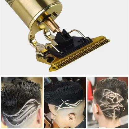 Tamrat Shaver For Men, Retro Oil Head Close Cut Precise hair Machine Trimmer 120 min  Runtime 4 Length Settings